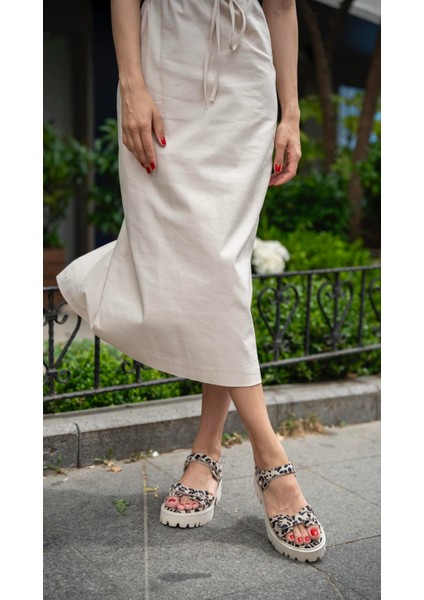 Terba Leopar Sandalet