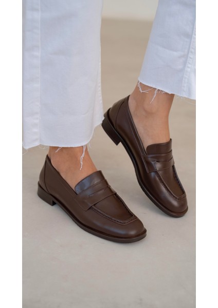 Origi Kahve Hakiki Deri MAKOSEN indirimleri