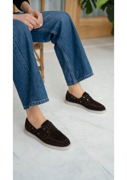 Powell Kahve Süet Hakiki Deri MAKOSEN fiyatları