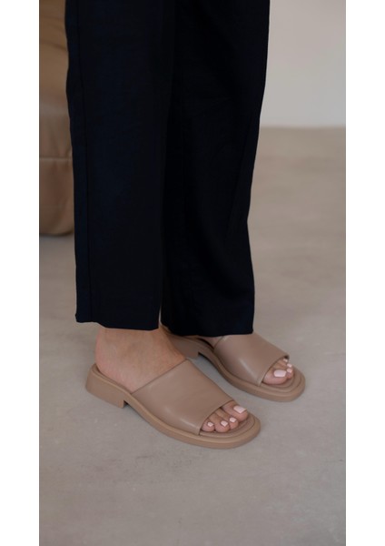 Rio Ten Hakiki Deri Terlik