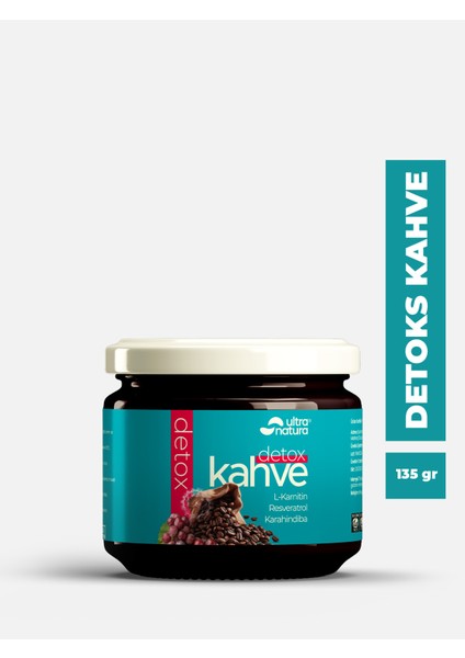 Detox Kahve (L- Karnitin, Resveratrol, Karahindiba)