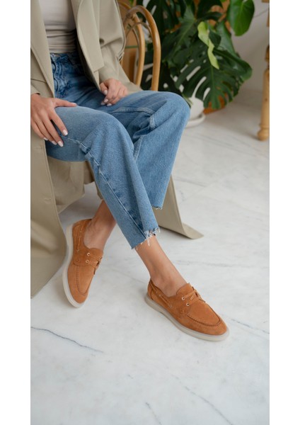 Powell Taba Süet Hakiki Deri MAKOSEN