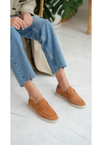 Powell Taba Süet Hakiki Deri MAKOSEN