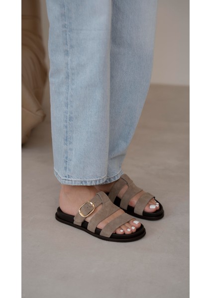 Vespa Vizon Süet Hakiki Deri Terlik fırsatları