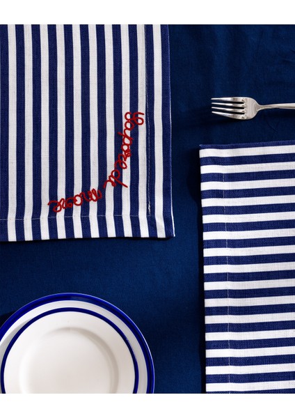 Rosane Amerikan Servis - Beyaz/lacivert modelleri