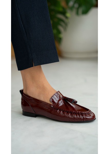 Gobert Bordo Rugan Hakiki Deri MAKOSEN