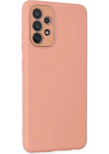 Samsung Galaxy A33 5g Kılıf Lansman Glass Kapak - Pembe fiyatları