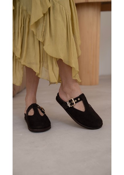 Timu Kahve Süet Hakiki Deri Terlik fiyatları