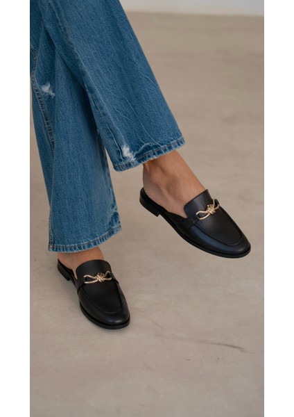 Vernon Siyah Hakiki Deri Terlik fiyatları