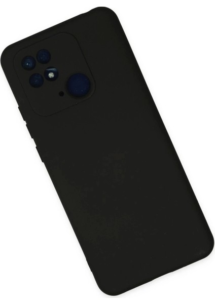 Xiaomi Redmi 10C Kılıf Nano Içi Kadife Silikon - Siyah fiyatları