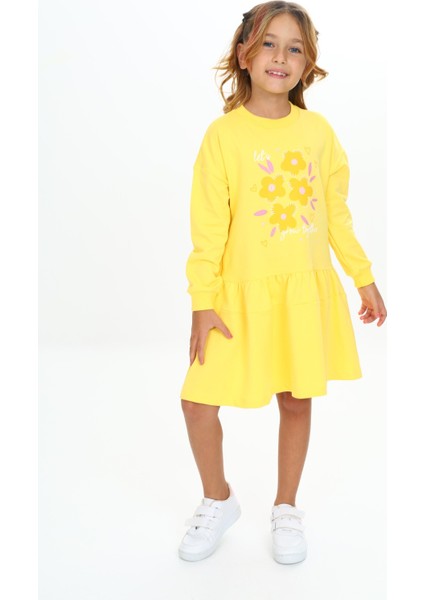 Kız Çocuk Baskılı Elbise modelleri