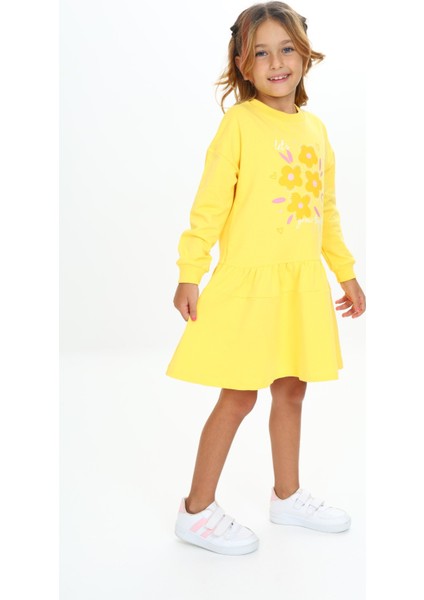 Kız Çocuk Baskılı Elbise fırsatları