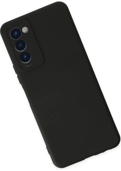Tecno Camon 18 Kılıf Nano Içi Kadife Silikon - Siyah fiyatları