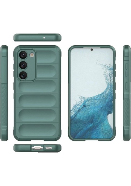 Samsung Galaxy S23 Plus Kılıf Optimum Silikon - Koyu Yeşil modelleri