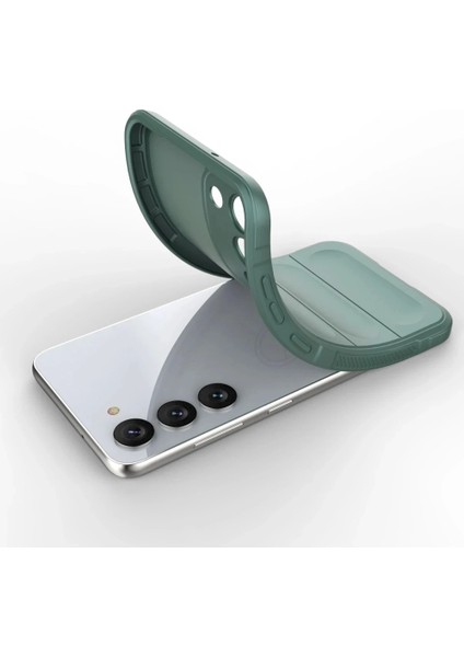 Samsung Galaxy S23 Plus Kılıf Optimum Silikon - Koyu Yeşil fırsatları