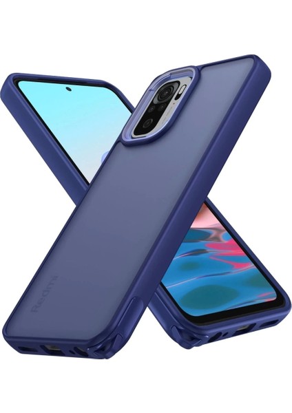 Xiaomi Redmi Note 10 Pro Kılıf Elegant Kapak - Lacivert