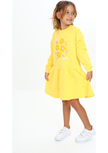 Kız Çocuk Baskılı Elbise fiyatları