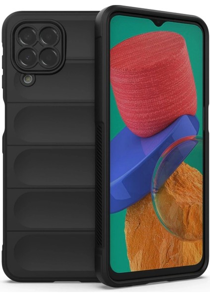 Samsung Galaxy M33 Kılıf Optimum Silikon - Siyah