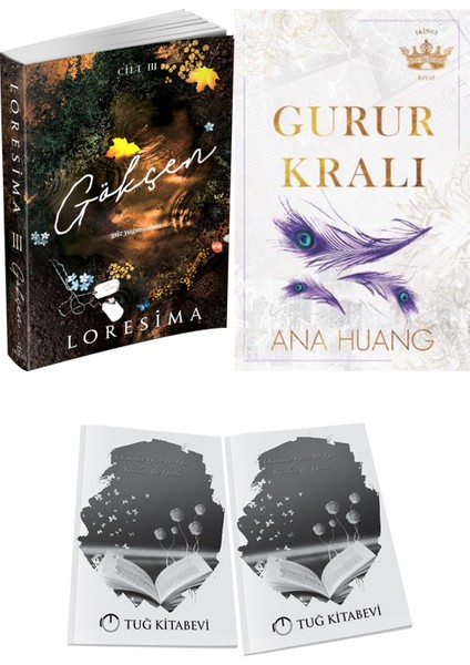 Gurur Kralı ve Ephesus Yayınları Gökçen 3 Loresima 2li Set + Hediyeli