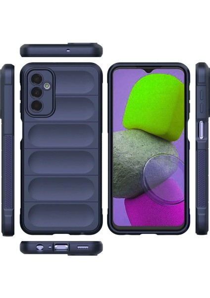 Samsung Galaxy M23 Kılıf Optimum Silikon - Lacivert modelleri