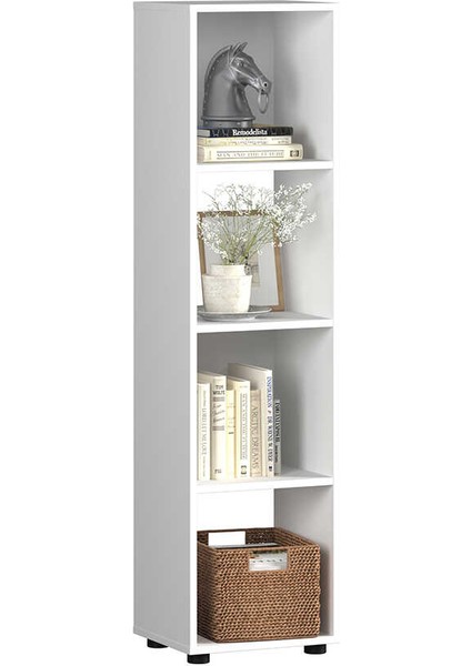 Cubic Kitaplık Beyaz 36X140,5X30 cm fırsatları
