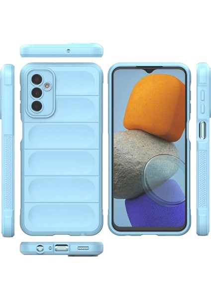 Samsung Galaxy M23 Kılıf Optimum Silikon - Sky Blue modelleri