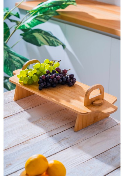 Bambu Ayaklı Sunumluk