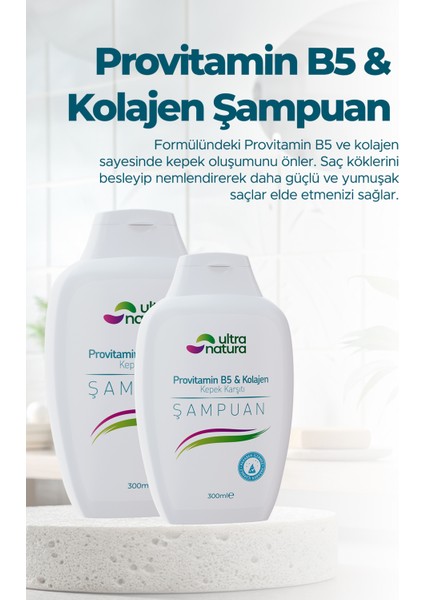 Provitamin B5 & Kolajen Içeren Şampuan - 300ML fırsatları