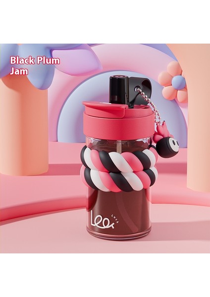 Cam Kupa Taşınabilir Su Kupa Sevimli Sütlü Kahve Kupa (Yurt Dışından)