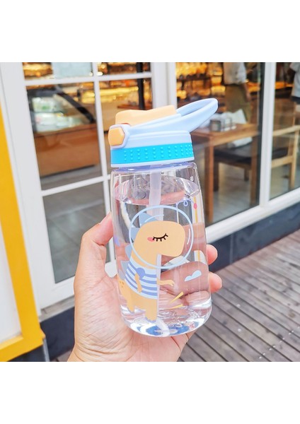 Plastik Daklar Çocuk Su Dakları Pipetli Daklar Öğrenci Su Dakları (Yurt Dışından)