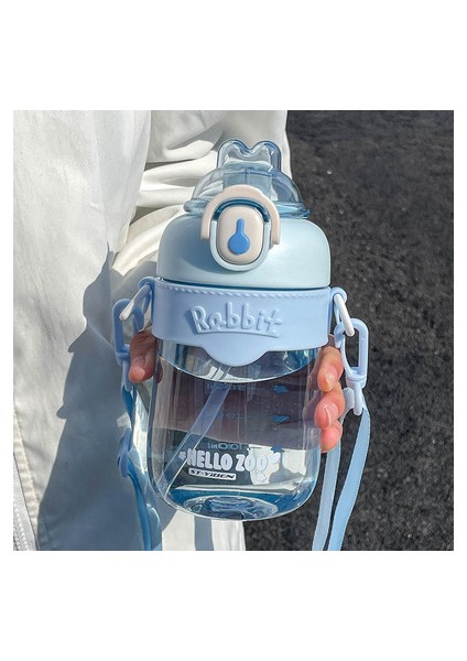 Sevimli Tavşan Plastik Daklar Çocuk Öğrenciler Anaokulu Su Dağı (Yurt Dışından)