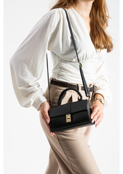 Nora Model Siyah Kadın El ve Omuz Çantası fiyatları