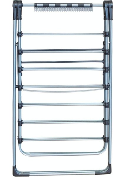 Gri Çamaşır Askısı, Pratik ve Dayanıklı Kurutmalık Aparatı