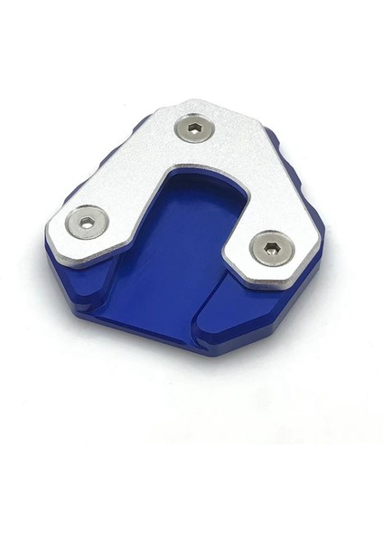 Kymco KRV180 2021 2022 Motosiklet Ayak Yan Standı Pad Plaka Kickstand Destek Uzatma Mavi (Yurt Dışından)
