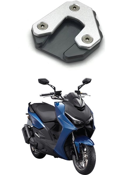 Kymco KRV180 2021 2022 Motosiklet Ayak Yan Standı Pad Plaka Kickstand Destek Uzatma Mavi (Yurt Dışından) fiyatları