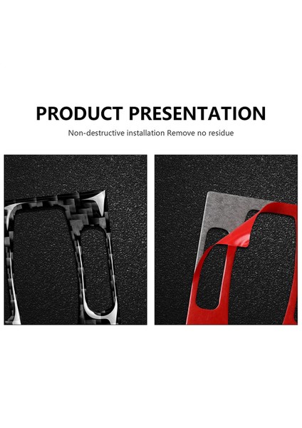 Araba Merkezi Konsol Klima Ac Havalandırma Kapağı Etiket Karbon Fiber Trim -Bmw 5 Serisi E60 2004-2010 Aksesuarları (Yurt Dışından) indirimleri