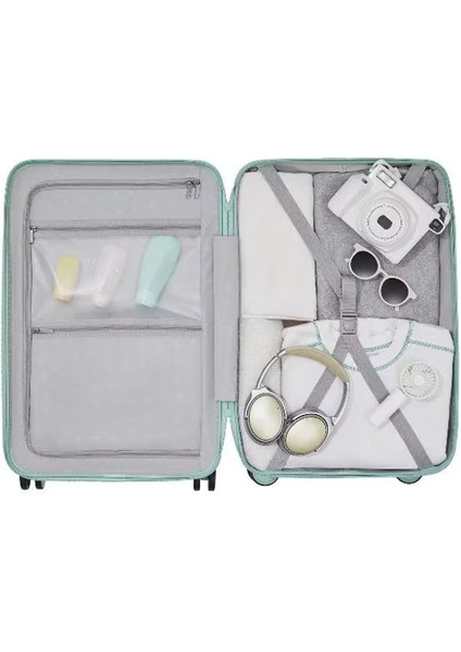 Nınetygo Danube Max Luggage 26" Mint Green 96 litrelik kapasite Normal Bagaj