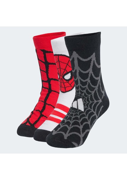 Marvel Spider-Man Çocuk 3'lü Çorap (JM1827)