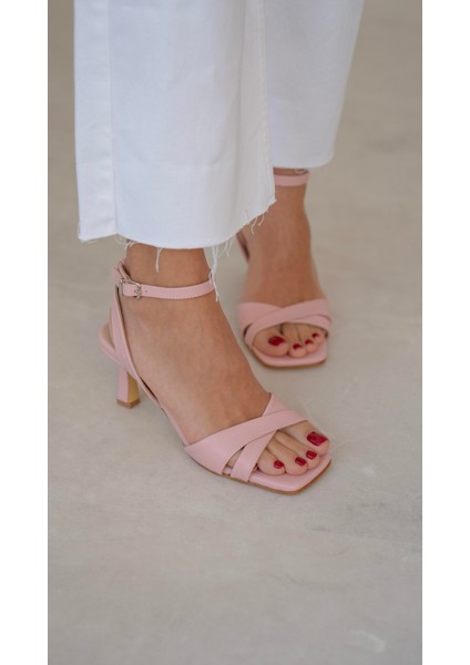 Gita Pudra Topuklu Ayakkabı