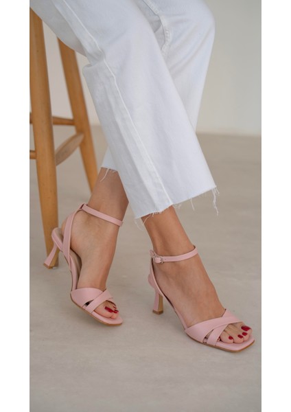 Gita Pudra Topuklu Ayakkabı