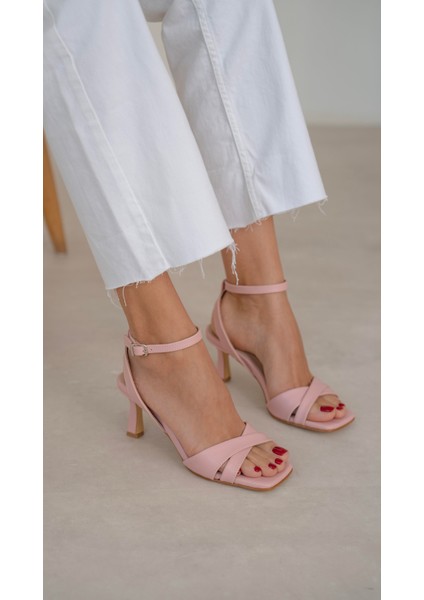 Gita Pudra Topuklu Ayakkabı