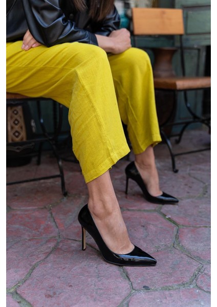 Ping Siyah Rugan Stiletto fırsatları