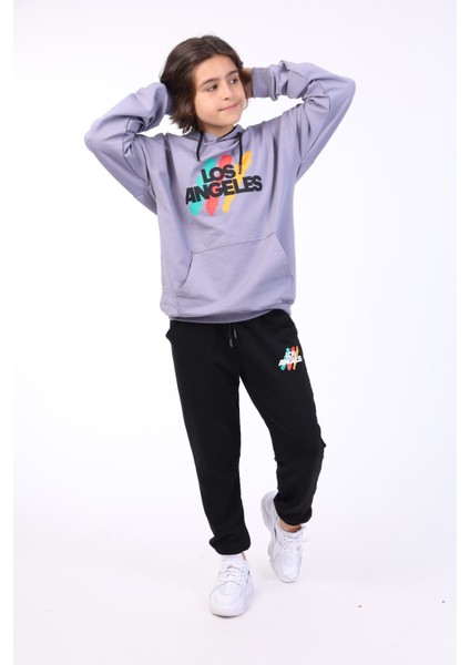 Erkek Çocuk Baskılı Eşofman Takım