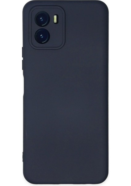 Vivo Y15S Kılıf Nano Içi Kadife Silikon - Lacivert