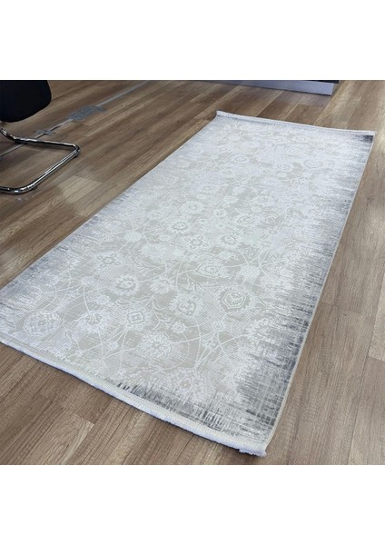 Decor 1135 GRI Yün Tuşeli Pamuk Taban Halı modelleri