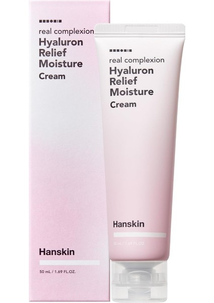 Hyaluron Relief Cream Nemlendirici Krem-Hyaluronik Asit ile Fermente Edildi 50 ml