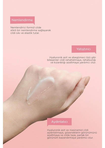 Hyaluron Relief Cream Nemlendirici Krem-Hyaluronik Asit ile Fermente Edildi 50 ml fırsatları