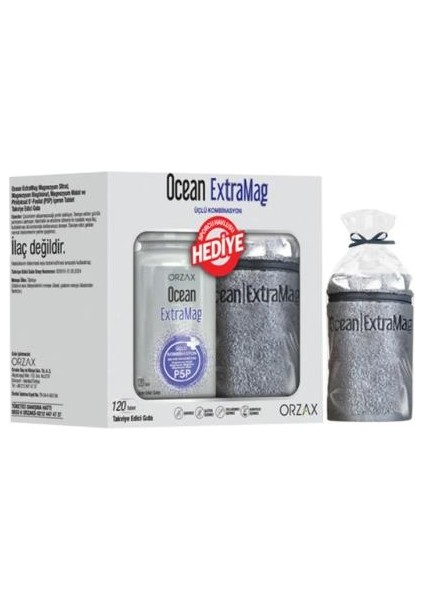 Ocean Extramag 120 Tablet Sporcu Havlusu Hediyeli 8697595874141