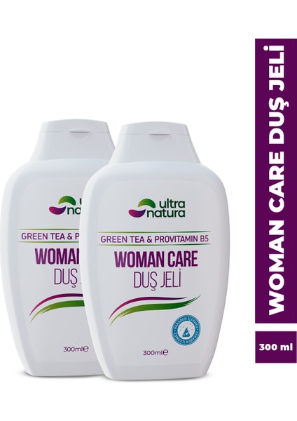 Green Tea & Provitamin B5 Içeren Kadın Duş Jeli - 300 ml