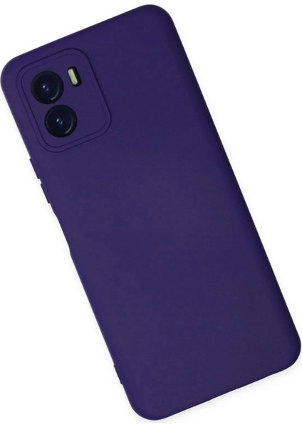 Vivo Y15S Kılıf Nano Içi Kadife Silikon - Mor fiyatları